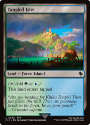 Tangled Islet\nFINAL FANTASY Commander\nSingle\nMagic The Gathering
