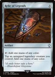 Relic of Legends\nFINAL FANTASY Commander\nSingle\nMagic The Gathering