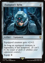 Champion's Helm\nFINAL FANTASY Commander\nSingle\nMagic The Gathering