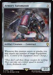 Armory Automaton\nFINAL FANTASY Commander\nSingle\nMagic The Gathering