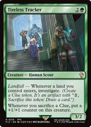 Tireless Tracker\nFINAL FANTASY Commander\nSingle\nMagic The Gathering