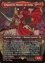 Gilgamesh, Master-at-Arms (#338) (Borderless)\nFINAL FANTASY - Variants\nSingle\nMagic The Gathering