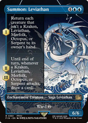 Summon: Leviathan (Borderless)\nFINAL FANTASY - Variants\nSingle\nMagic The Gathering