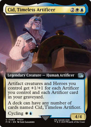 Cid, Timeless Artificer (Extended Art)\nFINAL FANTASY - Variants\nSingle\nMagic The Gathering