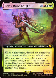 Celes, Rune Knight (#167) (Extended Art)\nFINAL FANTASY Commander - Variants\nSingle\nMagic The Gathering
