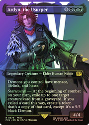 Ardyn, the Usurper (#379) (Borderless)\nFINAL FANTASY - Variants\nSingle\nMagic The Gathering