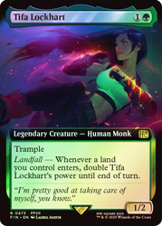 Tifa Lockhart (#473) (Extended Art)\nFINAL FANTASY - Variants\nSingle\nMagic The Gathering