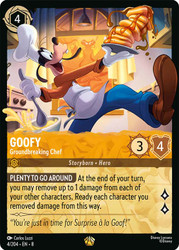 Goofy - Groundbreaking Chef
Reign of Jafar
Single
Lorcana