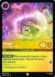 Rhino - One-Sixteenth Wolf
Reign of Jafar
Single
Lorcana