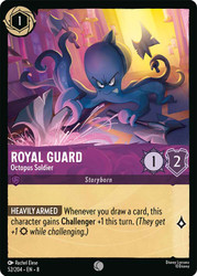 Royal Guard - Octopus Soldier
Reign of Jafar
Single
Lorcana