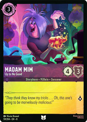 Madam Mim - Up to No Good
Reign of Jafar
Single
Lorcana