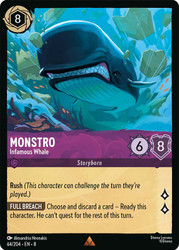 Monstro - Infamous Whale
Reign of Jafar
Single
Lorcana