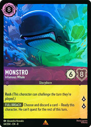 Monstro - Infamous Whale
Reign of Jafar
Single
Lorcana