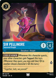 Sir Pellinore - Seasoned Knight
Reign of Jafar
Single
Lorcana