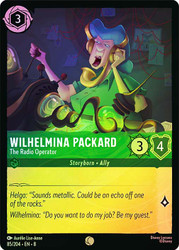 Wilhelmina Packard - The Radio Operator
Reign of Jafar
Single
Lorcana