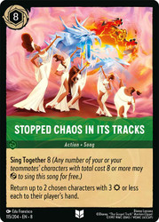 Stopped Chaos In Its Tracks
Reign of Jafar
Single
Lorcana