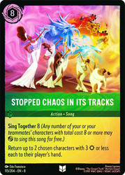 Stopped Chaos In Its Tracks
Reign of Jafar
Single
Lorcana