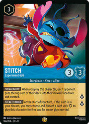 Stitch - Experiment 626
Reign of Jafar
Single
Lorcana