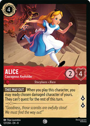 Alice - Courageous Keyholder
Reign of Jafar
Single
Lorcana