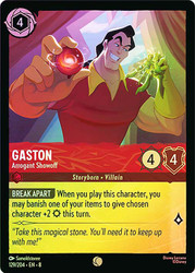 Gaston - Arrogant Showoff
Reign of Jafar
Single
Lorcana