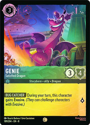 Genie - Satisfied Dragon
Reign of Jafar
Single
Lorcana