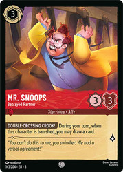 Mr. Snoops - Betrayed Partner
Reign of Jafar
Single
Lorcana