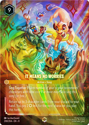 It Means No Worries (Enchanted)
Reign of Jafar
Single
Lorcana
