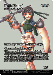 Yuriko, the Tiger's Shadow (Yuffle Kisaragi) (Borderless)\nFINAL FANTASY Through the Ages\nSingle\nMagic The Gathering