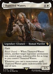 Thancred Waters (Extended Art)\nFINAL FANTASY Commander - Variants\nSingle\nMagic The Gathering