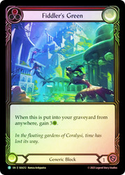 Fiddler's Green (Red)
High Seas
Single
Flesh and Blood