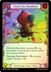 Cloud City Steamboat (Blue)
High Seas
Single
Flesh and Blood