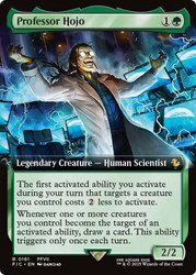 Professor Hojo (Extended Art)\nFINAL FANTASY Commander - Variants\nSingle\nMagic The Gathering