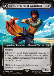 Jecht, Reluctant Guardian // Braska's Final Aeon (#448) (Extended Art)\nFINAL FANTASY - Variants\nSingle\nMagic The Gathering
