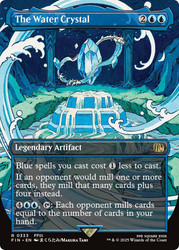 The Water Crystal (Borderless)\nFINAL FANTASY - Variants\nSingle\nMagic The Gathering