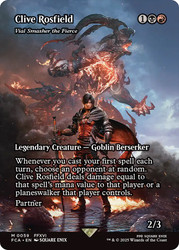 Vial Smasher the Fierce (Clive Rosfield) (Borderless)\nFINAL FANTASY Through the Ages\nSingle\nMagic The Gathering