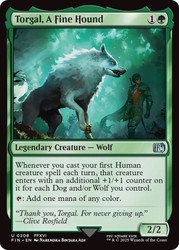 Torgal, A Fine Hound\nFINAL FANTASY\nSingle\nMagic The Gathering
