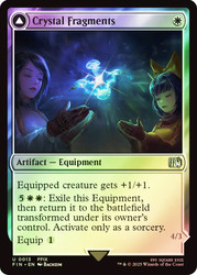 Crystal Fragments // Summon: Alexander\nFINAL FANTASY\nSingle\nMagic The Gathering