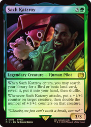 Sazh Katzroy\nFINAL FANTASY\nSingle\nMagic The Gathering