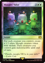 Moogles' Valor\nFINAL FANTASY\nSingle\nMagic The Gathering