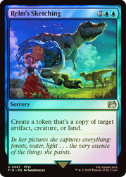 Relm's Sketching\nFINAL FANTASY\nSingle\nMagic The Gathering