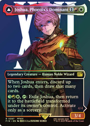 Joshua, Phoenix's Dominant // Phoenix, Warden of Fire (#397) (Borderless)\nFINAL FANTASY - Variants\nSingle\nMagic The Gathering