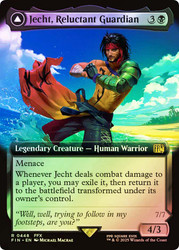 Jecht, Reluctant Guardian // Braska's Final Aeon (#448) (Extended Art)\nFINAL FANTASY - Variants\nSingle\nMagic The Gathering