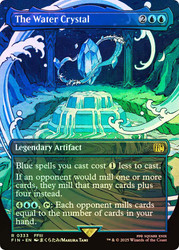 The Water Crystal (Borderless)\nFINAL FANTASY - Variants\nSingle\nMagic The Gathering