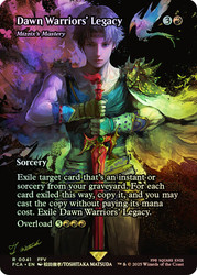 Mizzix's Mastery (Dawn Warriors' Legacy) (Borderless)\nFINAL FANTASY Through the Ages\nSingle\nMagic The Gathering