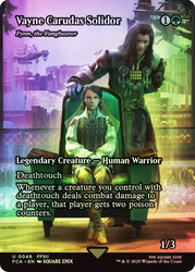 Fynn, the Fangbearer (Vayne Carudas Solidor) (Borderless)\nFINAL FANTASY Through the Ages\nSingle\nMagic The Gathering