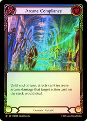 Arcane Compliance
High Seas
Single
Flesh and Blood