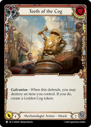 Teeth of the Cog (Red)
High Seas
Single
Flesh and Blood