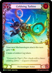 Goldwing Turbine (Blue)
High Seas
Single
Flesh and Blood