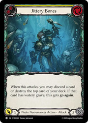 Jittery Bones (Yellow)
High Seas
Single
Flesh and Blood