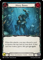 Jittery Bones (Blue)
High Seas
Single
Flesh and Blood